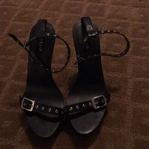 Black Bebe heels